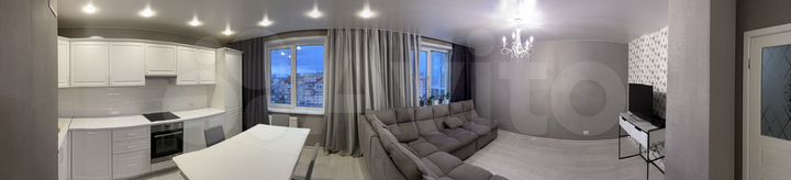 3-к. квартира, 75,6 м², 11/18 эт.