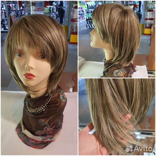 Парики, шиньоны, пряди