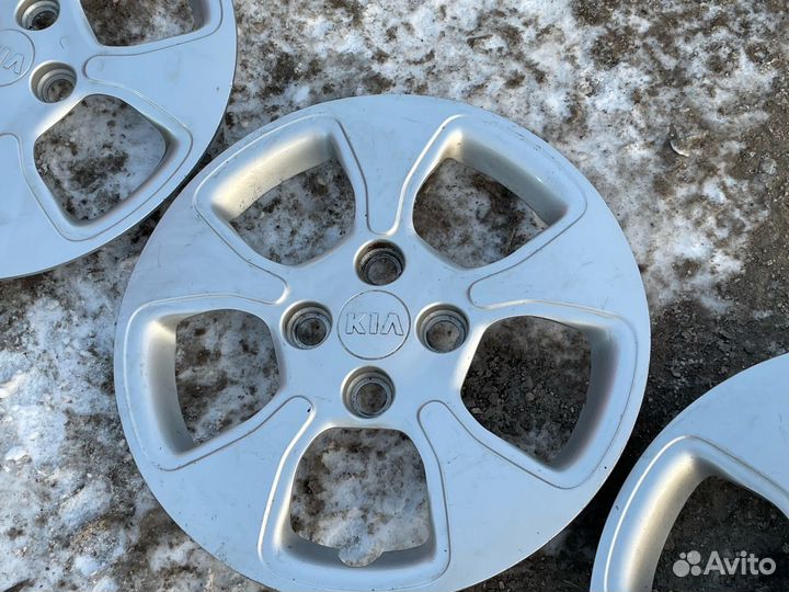 Оригинальные r14 колпаки Киа Пиканто 2011-2015г