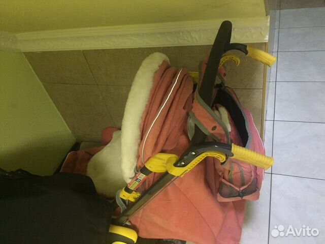 Детские санки коляска