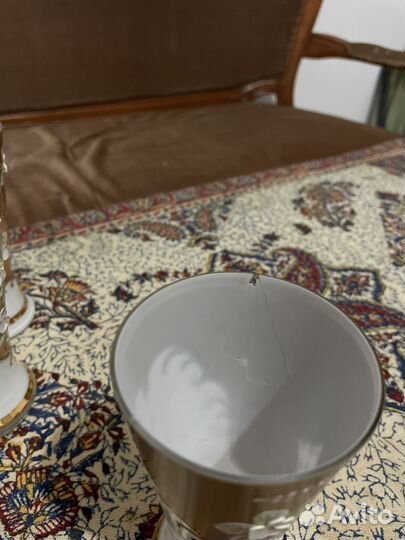 Графин и стаканы богемия