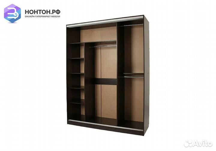 Шкаф-купе Бассо 4-600 венге