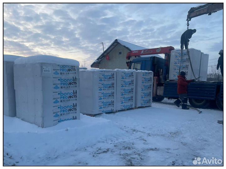 Газобетонные блоки Бонолит