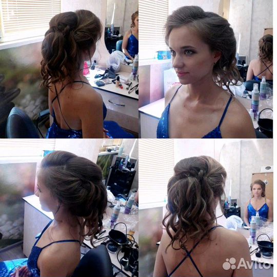 Парикмахер, визажист, прически, макияж