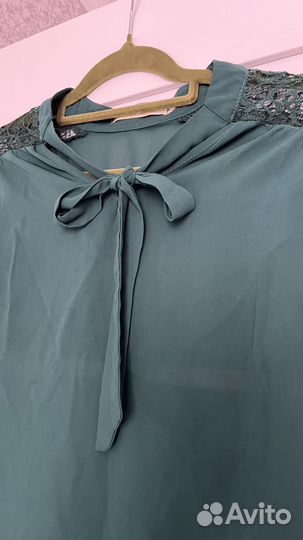 Блузка женская 46 48 атласная