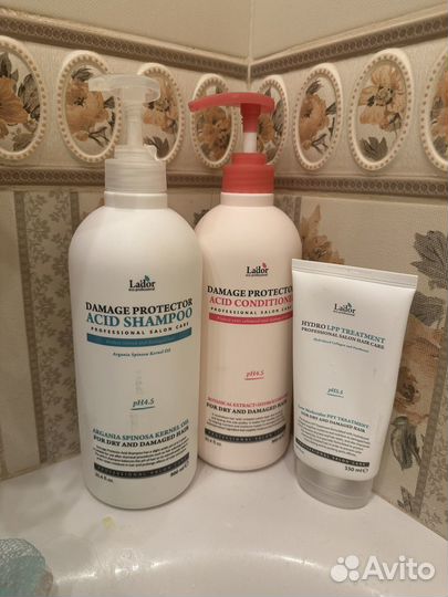 Шампунь бальзам маска lador