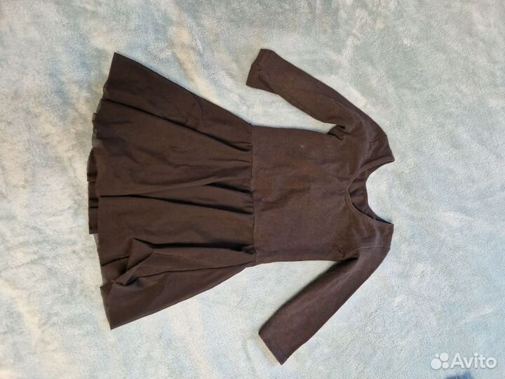 Купальник гимнастический черный