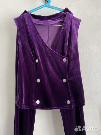 Бархатный костюм