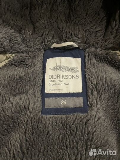 Женская парка didriksons 36