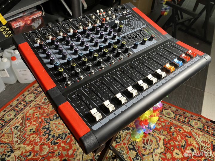 Микшерный Пульт С USB Плеером ZTX audio Mix 6.1Fx