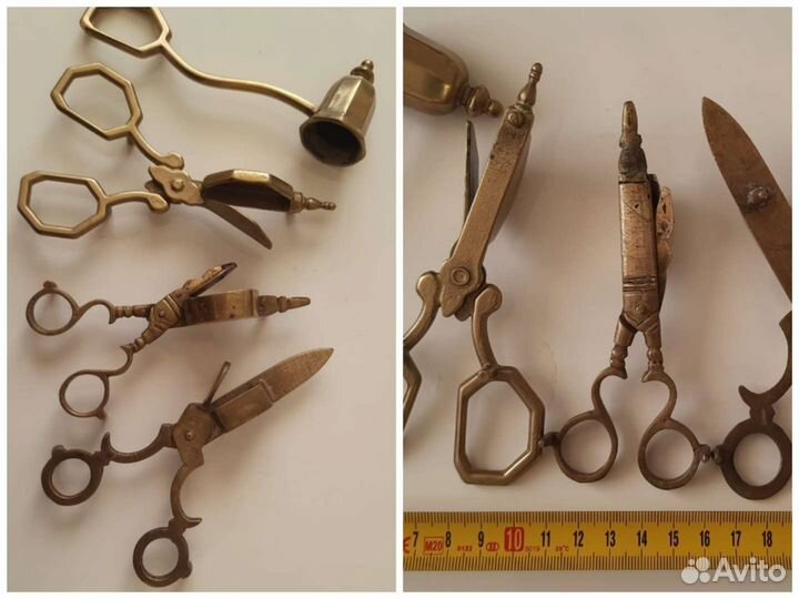 Медные и латунные предметы, винтаж