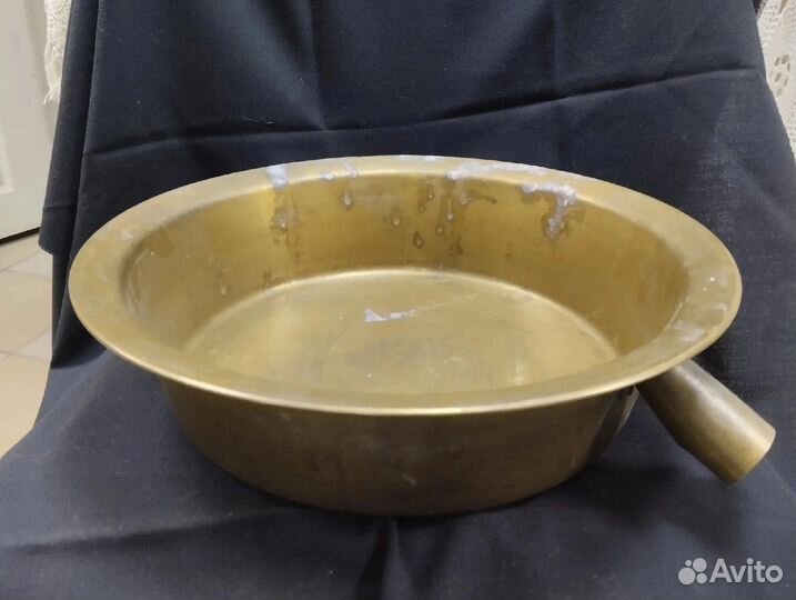 Медный таз для варенья СССР