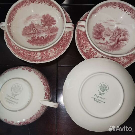 Villeroy boch burgenland. Бульонные пары