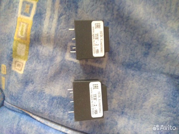 Трансформатор тпг2 9В, 2.5W, (2.5VA)(220V)(9V/140m