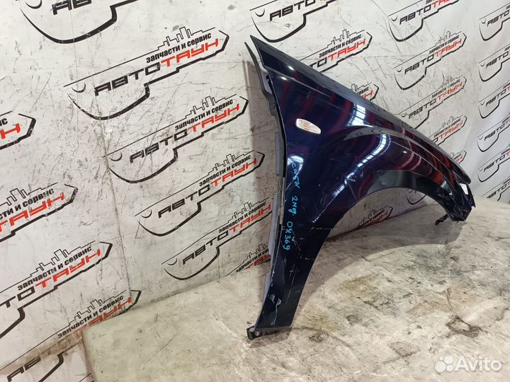 Крыло mitsubishi outlander CW4W CW5W CW6W 5220F080 переднее правое 2 модель XL синий DY369