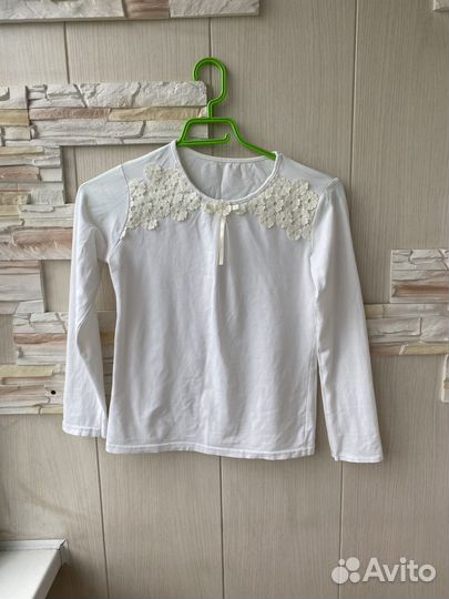 Блузка школьная для девочки 152