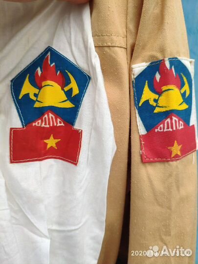 Форма пионерская Ю.Д.П.Д. 1970-х годов СССР