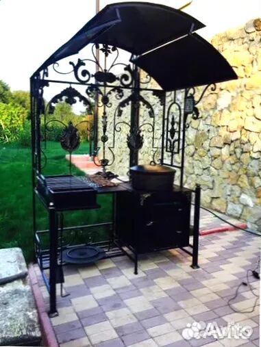 Мангал кованный
