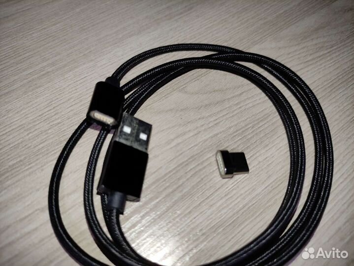 Магнитный кабель USB type C для зарядки