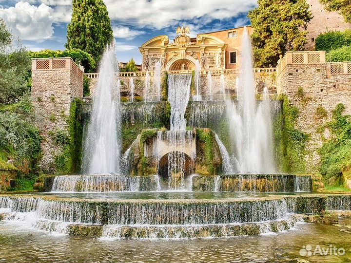 Экскурсия — Рим — Чарующий Тиволи ироскошная вилла