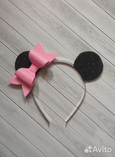 Ободок с ушками Микки Маус