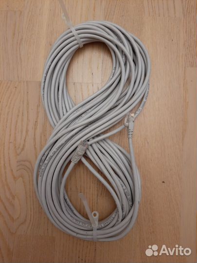 Провод для модема, Патчкорд литой, UTP, кат5е