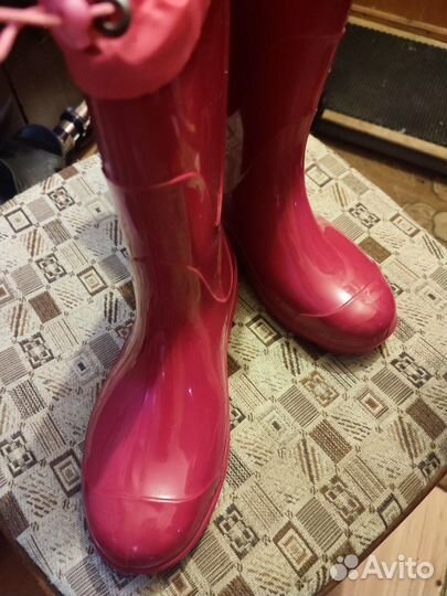 Детские резиновые сапоги