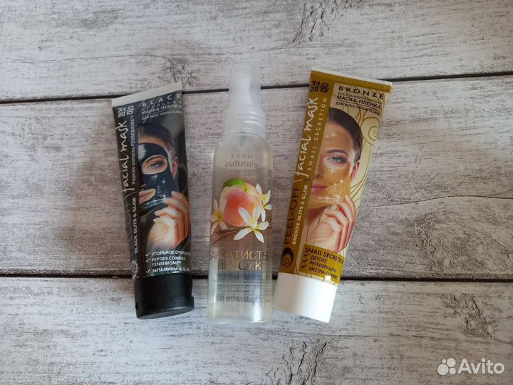 Набор косметики начатой