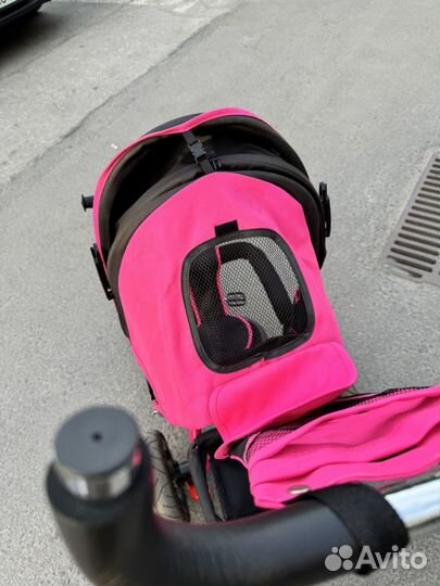 Детский велосипед с родительской ручкой