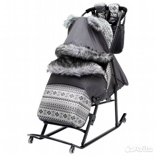 Сани коляска детские