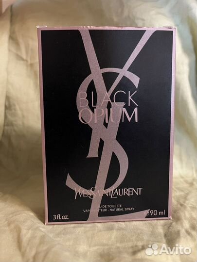 Духи black opium ysl