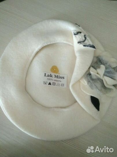Берет женский шерстяной Lak Miss