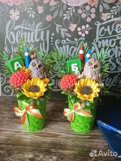 Букет цветов из мыла