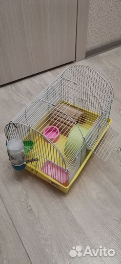 Клетка для хомяка с переноской