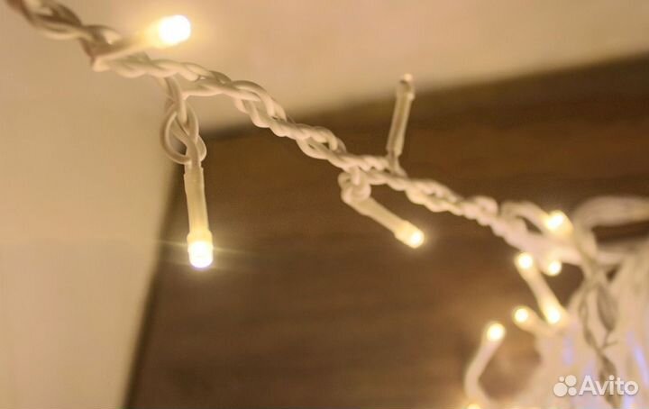 Гирлянда бахрома 25м