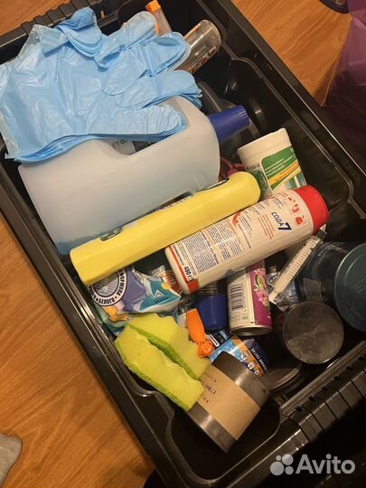 Б/у бытовая химия