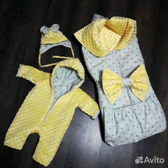 Конверт на выписку + комбинезон