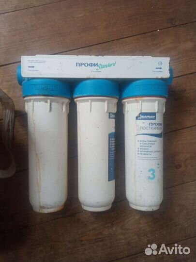 Фильтр для воды тройной Барьер