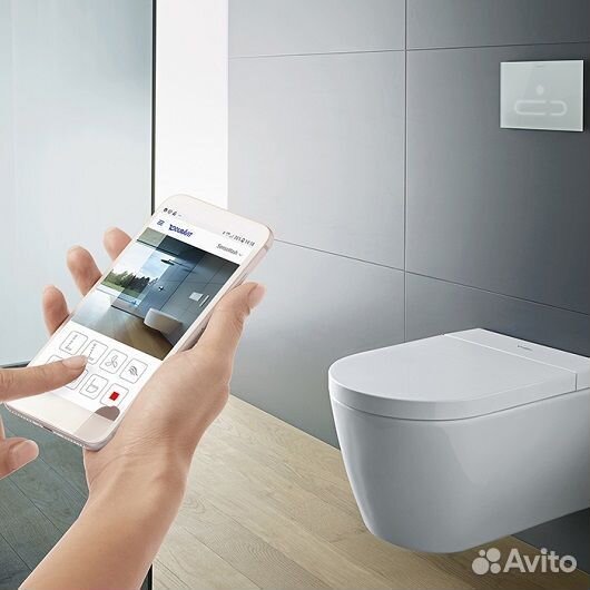 Унитаз-биде с сиденьем Duravit 650000012004320