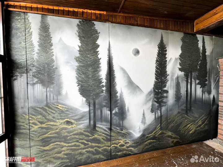 Интерьерные картины от художников Graffiti Russia