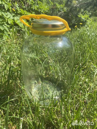 Банки стеклянные 3 литра винтовые