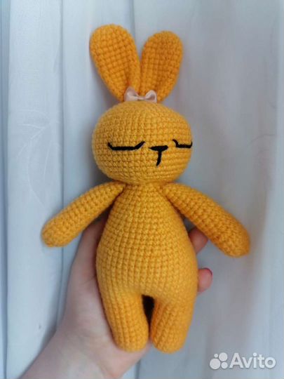 Зайчик Сплюшка. Ручная работа