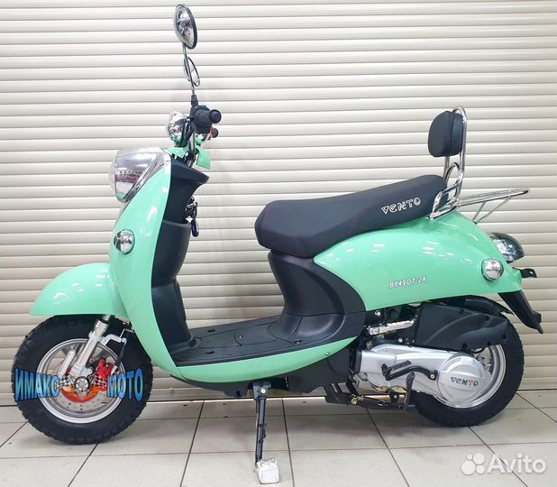 Скутер Vento Retro 150 см3 (49 см3) мятный color