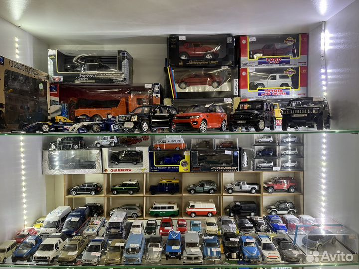 Модели автомобилей 1:43 1:32 1:24 1:18