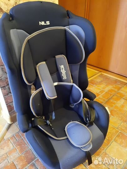 Детское автокресло (б/у 1год) Babyton Nils I/II/II