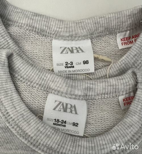 Комплект футболка и шорты Zara 92-98