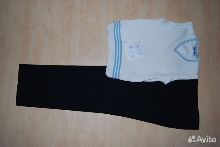 Жилетка и школьные брюки. Хорошее состояние