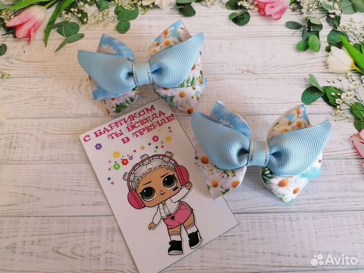 Резинки для волос ручной работы