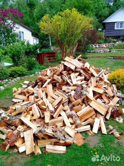 Дрова Осина подготовленные с доставкой любого объе