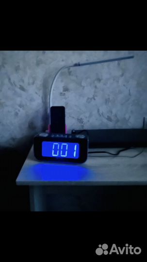 Радио часы будильник